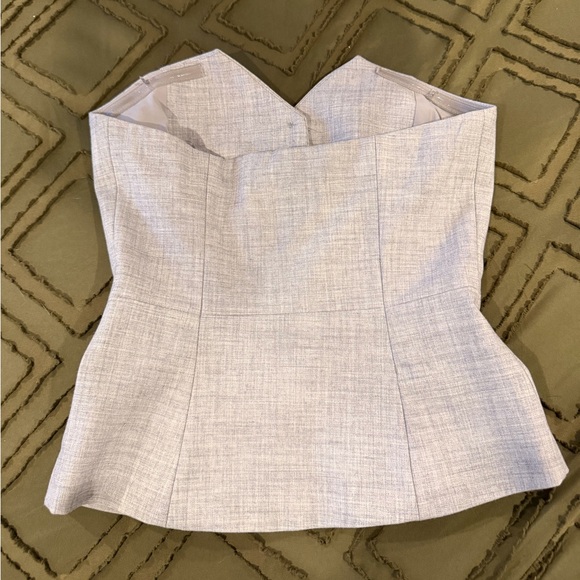 Dynamite Leilani Button Up Strapless Top - Picture 3 of 4